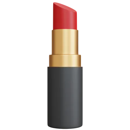 Red Lipstick  3D Icon