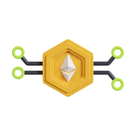 Red nft  3D Icon