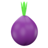 graphics of red onion