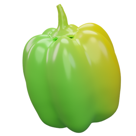 Red Paprika  3D Icon