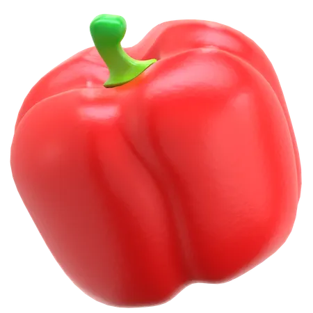 Red Parika  3D Icon