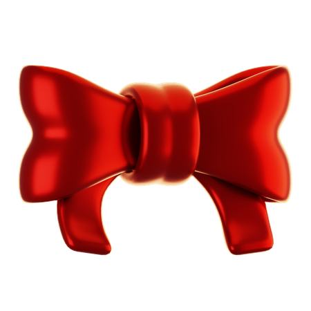 Red ribbon  3D Icon