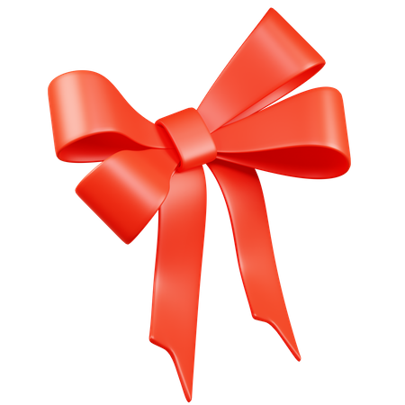 Red Ribbon  3D Icon