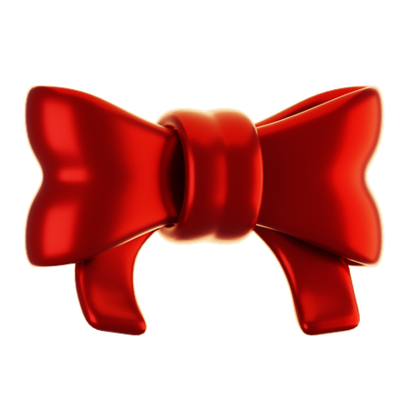 Red ribbon  3D Icon