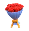 RED ROSE BUCKET