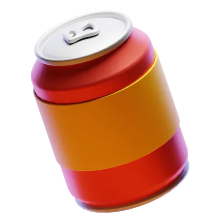 Red Soda  3D Icon