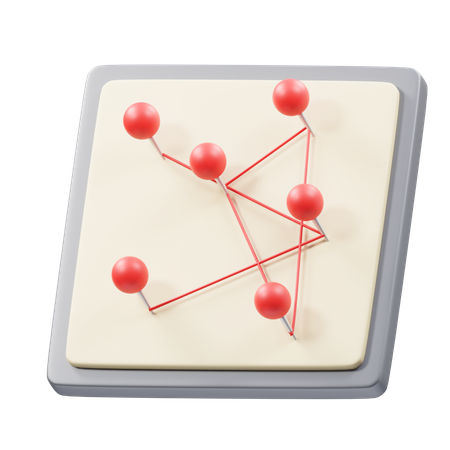 Red Thread  3D Icon