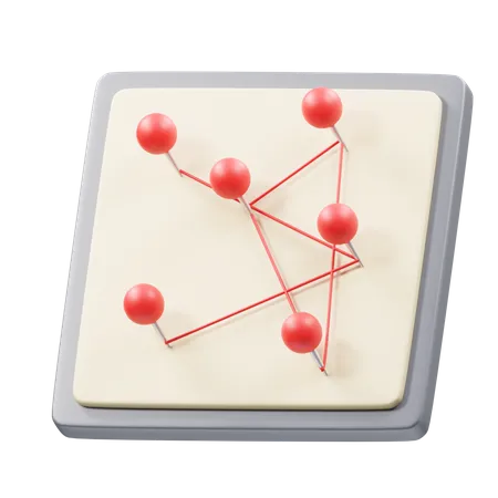 Red Thread  3D Icon