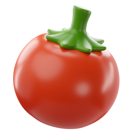 Red Tomato  3D Icon