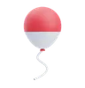 Red White Balloon