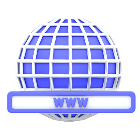 Rede  3D Icon