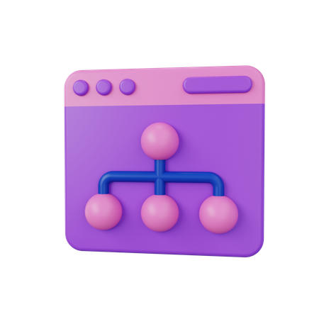 Rede  3D Icon