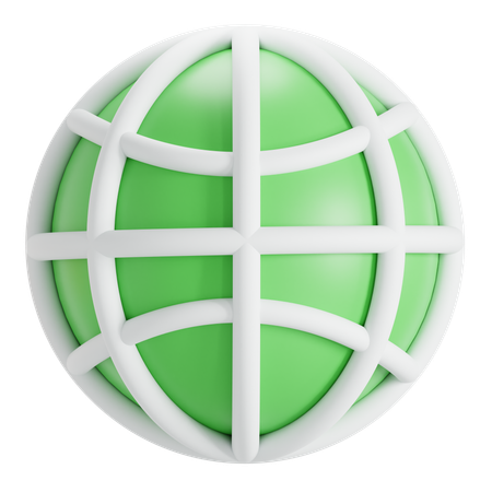 Rede  3D Icon