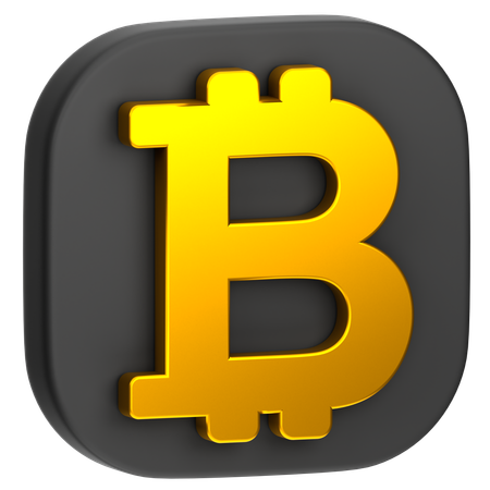 Rede Bitcoin  3D Icon