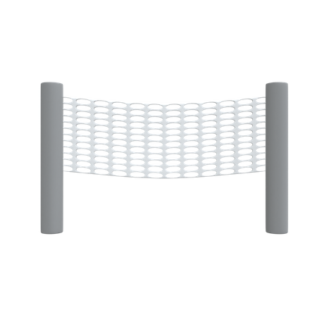 Rede de badminton  3D Icon