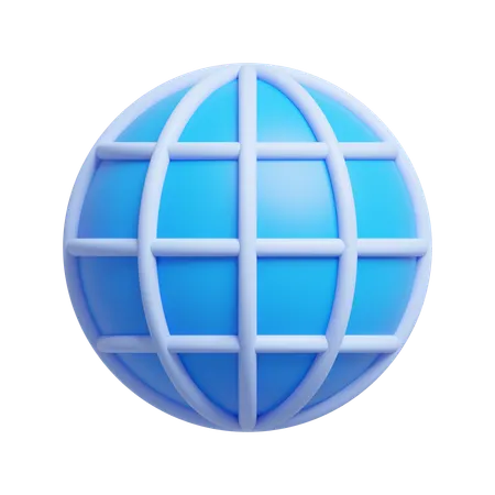 Internet  3D Icon