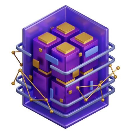 Rede neural convolucional  3D Icon