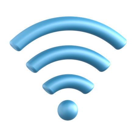 Rede wi-fi  3D Icon