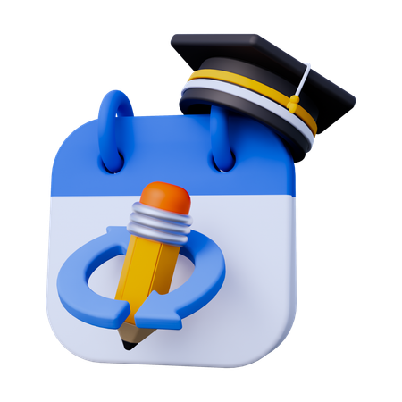 Redefinir agendamento  3D Icon