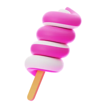Redemoinho de sorvete  3D Icon