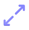 redimensionamento diagonal