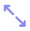 redimensionamento diagonal