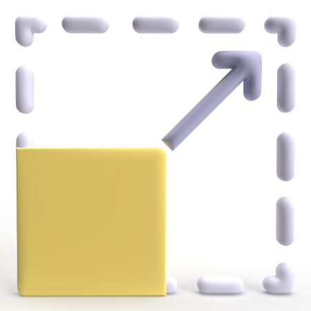 Redimensionner  3D Icon