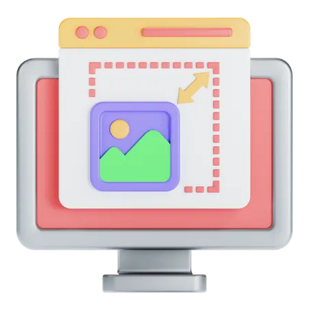 Redimensionner  3D Icon