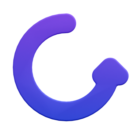 Redo Clockwise Arrow  3D Icon