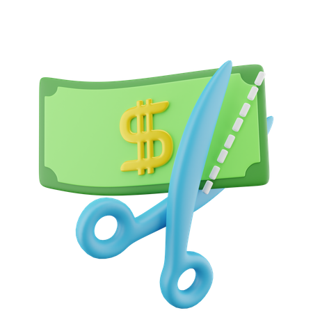 Redução de preços  3D Icon