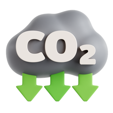 Reduce Emission  3D Icon