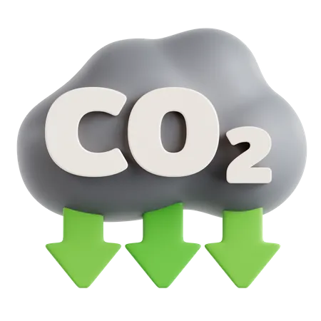 Reduce Emission  3D Icon