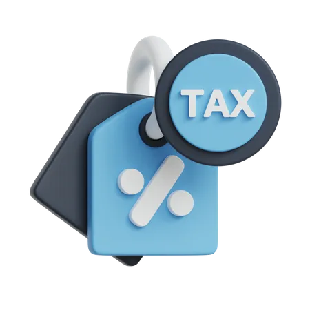 Réduction d'impôt  3D Icon