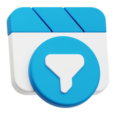 Reel Filter  3D Icon