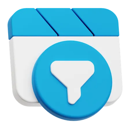Reel Filter  3D Icon