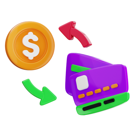 Devolución de dinero  3D Icon