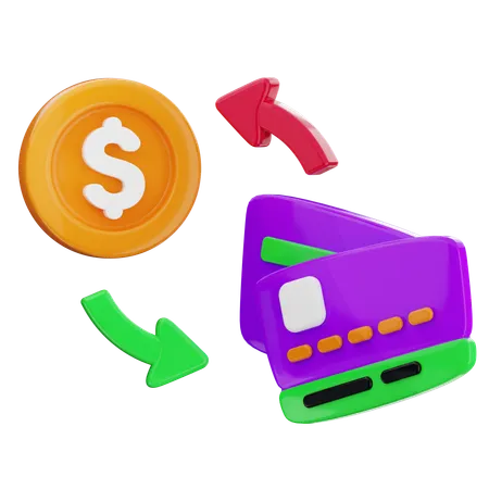 Devolución de dinero  3D Icon