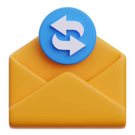 Reenviar email  3D Icon