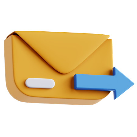 Reenvío  3D Icon