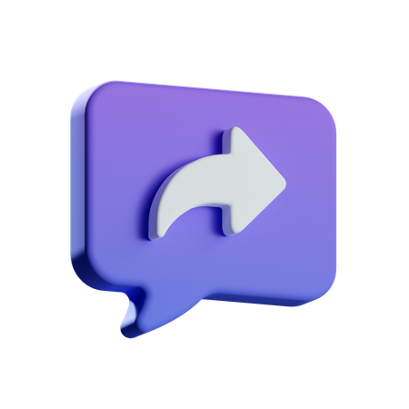 Chat directo  3D Icon