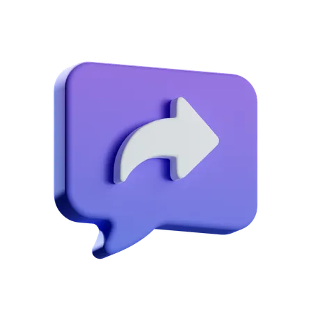 Chat directo  3D Icon