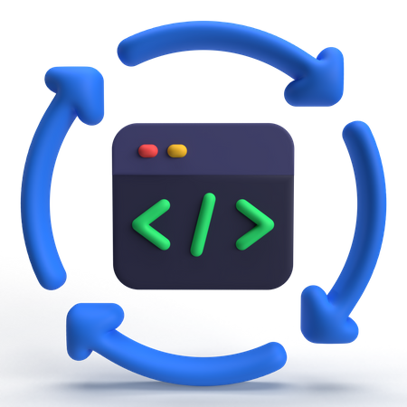 Refactorisation Web  3D Icon