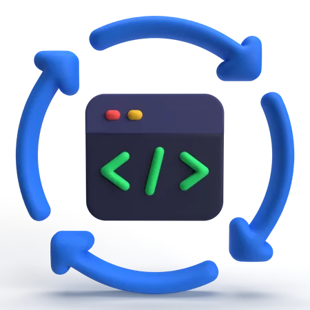 Refactorisation Web  3D Icon