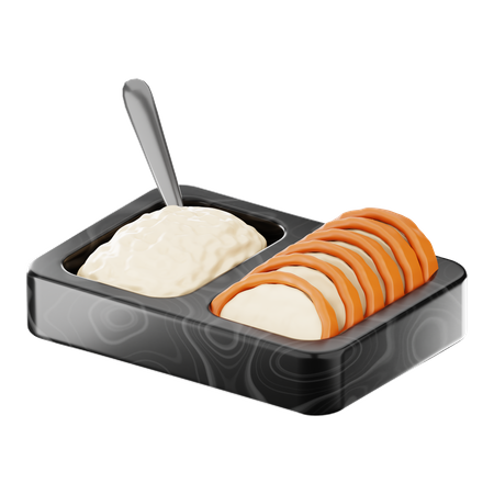 Refeição  3D Icon