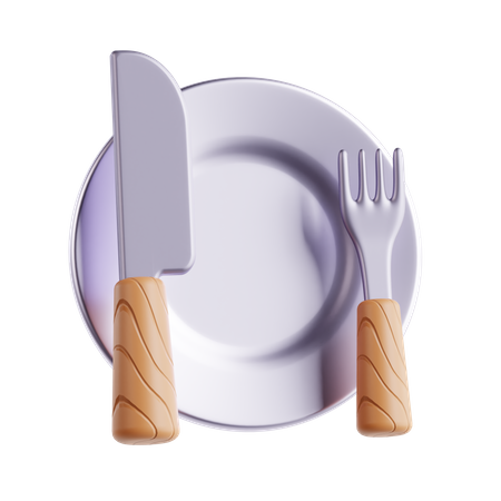 Refeição  3D Icon