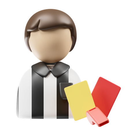 Referee  3D Icon