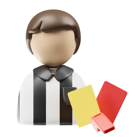 Referee  3D Icon