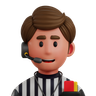 referee emoji 3d