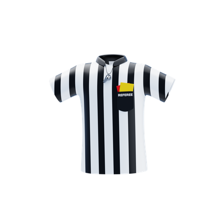 Referee T Shirt  3D Icon