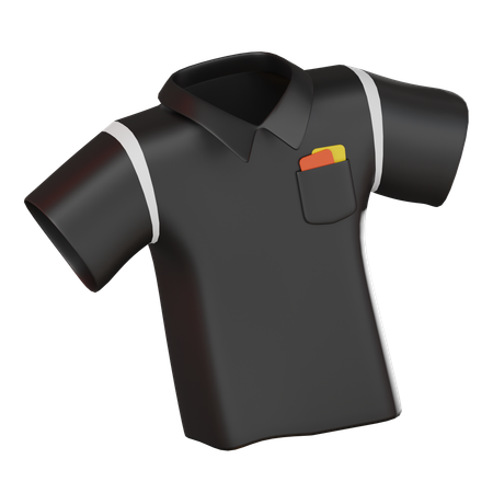 Referee T Shirt  3D Icon